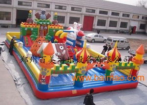 卡通小屋大型充氣城堡與兒童滑梯城堡 價格、生產廠家及選購指南